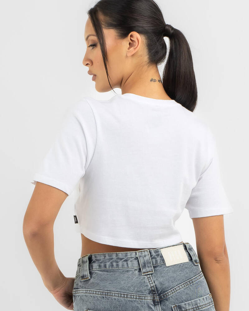 Vans Flying V Crew Crop T-Shirt for Womens