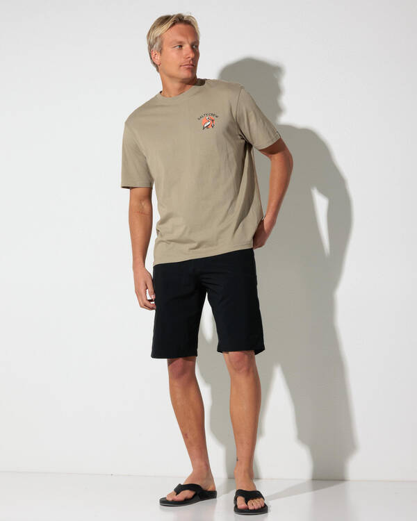 Salty Life Baited Short Sleeve Shirt for Mens