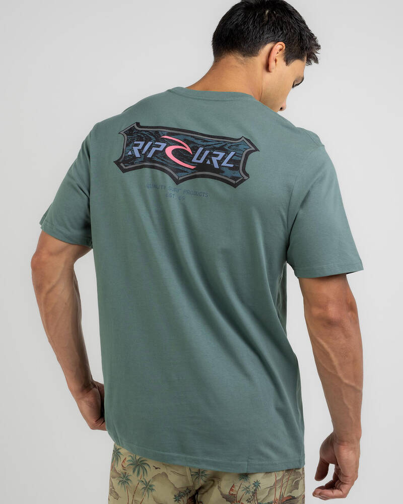 Rip Curl Fader Shield T-Shirt for Mens