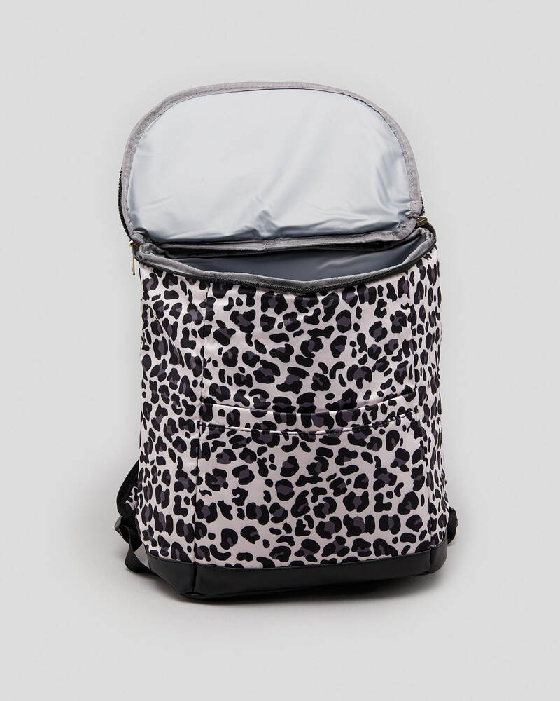 Get It Now Leopard Backpack Cooler for Womens
