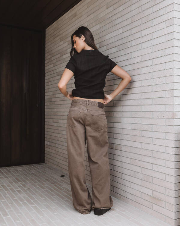 DESU Soho Wide Leg Jeans for Womens