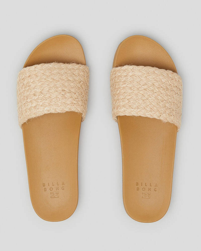 Billabong Beach Side Slides for Womens
