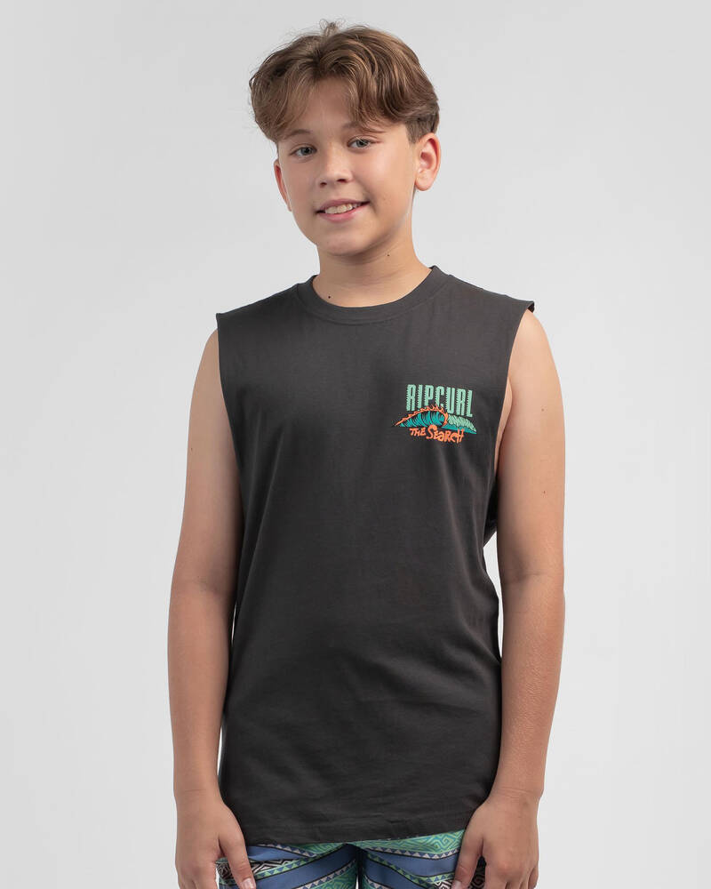 Rip Curl Boys' Origins Lineup Muscle Tank for Mens image number null