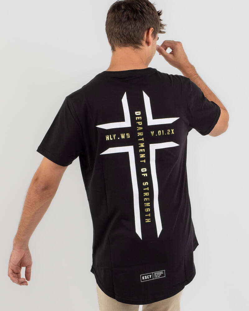 Kiss Chacey Louden Dual Curved T-Shirt for Mens