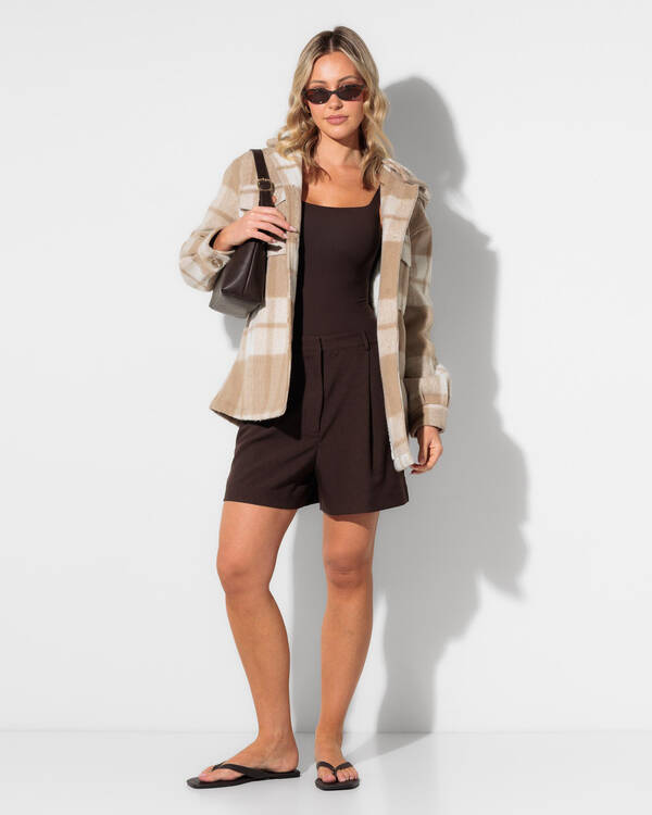 Mooloola Flynn Hooded Shacket for Womens