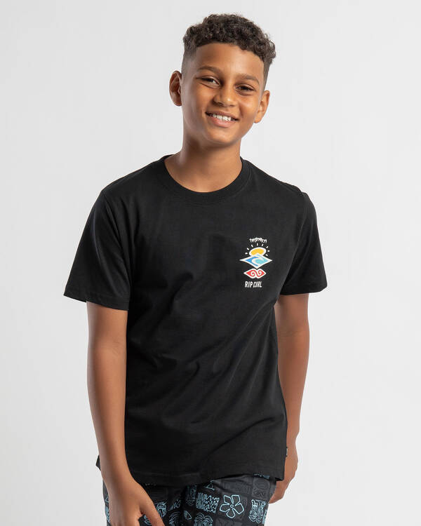 Rip Curl Boys' Search Icon T-Shirt for Mens