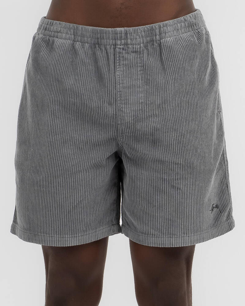 Stussy Wide Wale Cord Beach Shorts for Mens