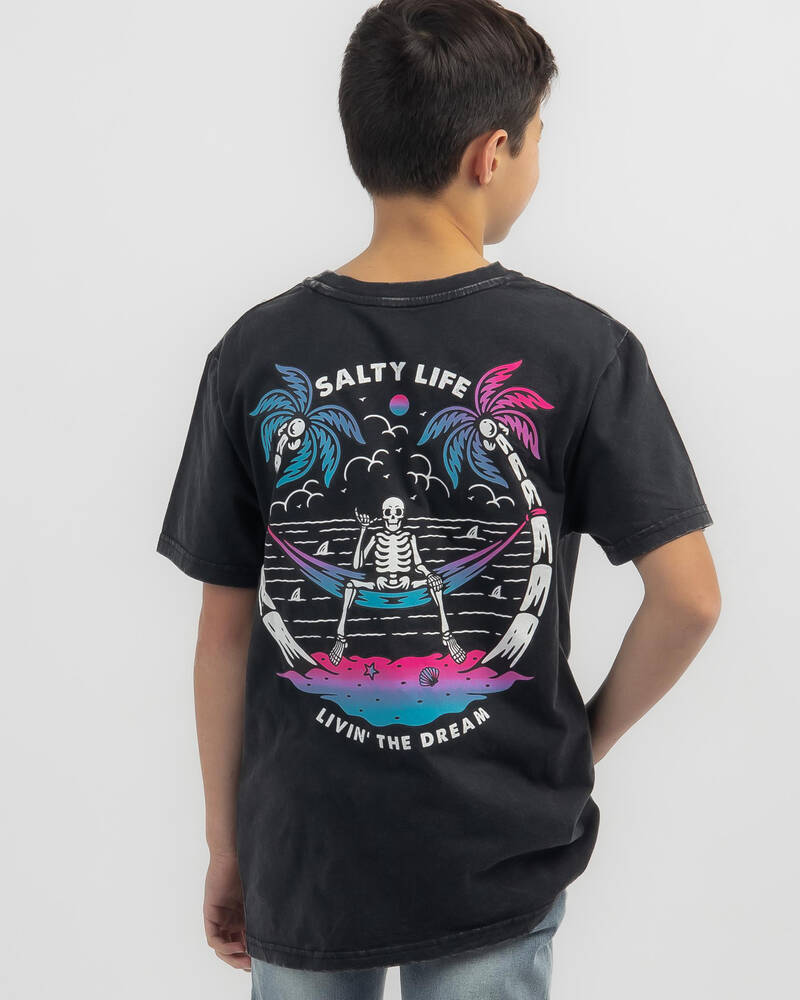 Salty Life Boys' Castaway T-Shirt for Mens