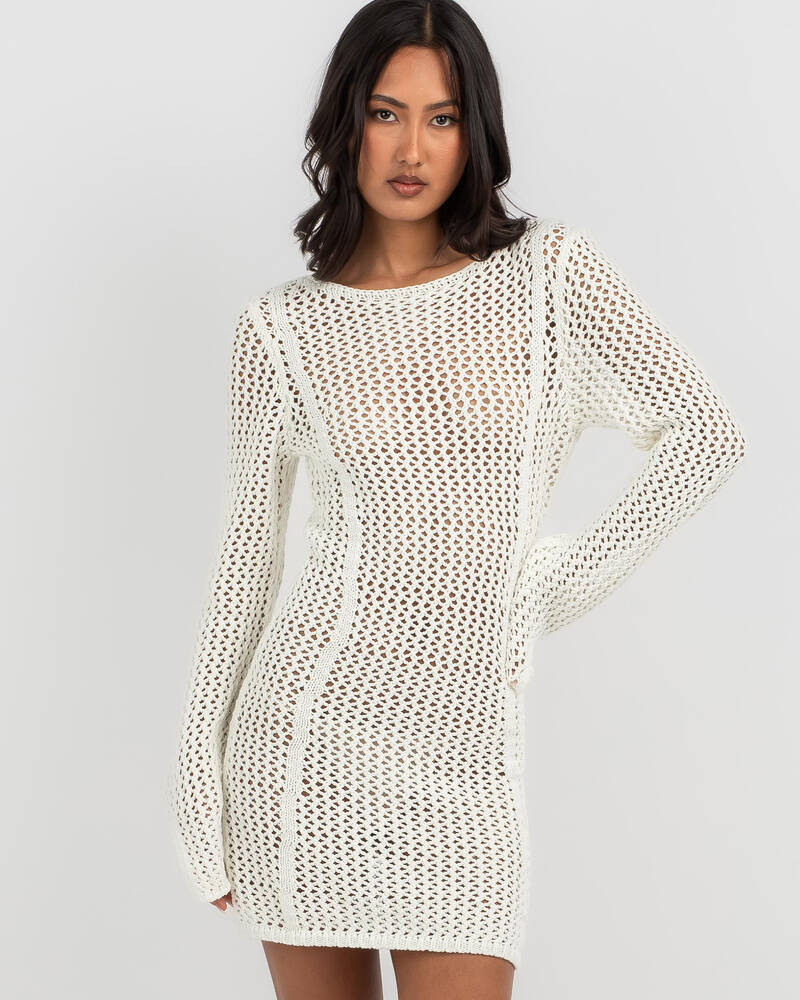 Rhythm Seashell Crochet Dress for Womens