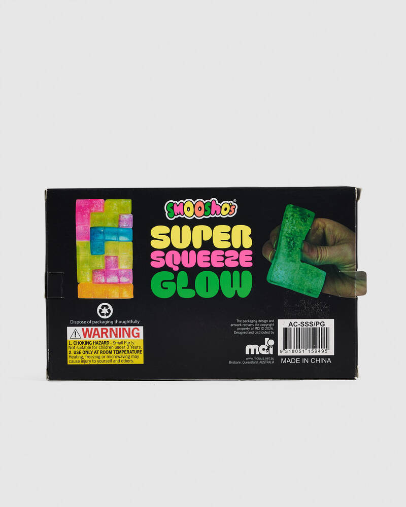 Get It Now Glow In The Dark Puzzle Squishy Fidget Toy for Unisex