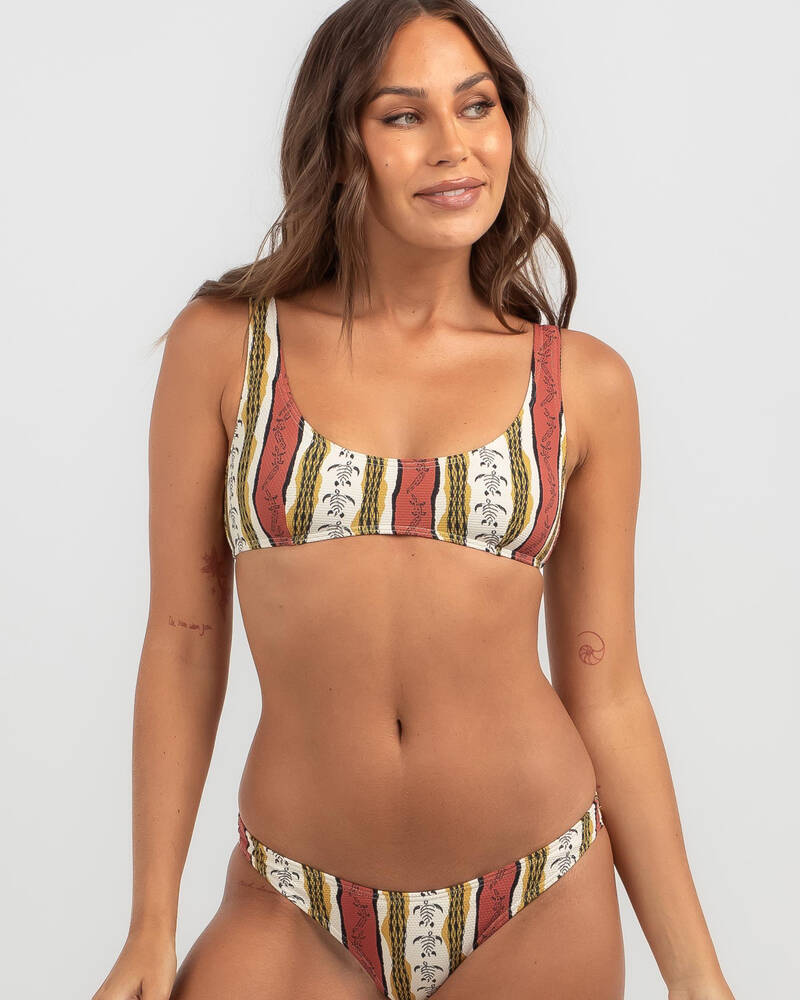 Billabong King Stingray Diamond Bralette Bikini Top for Womens
