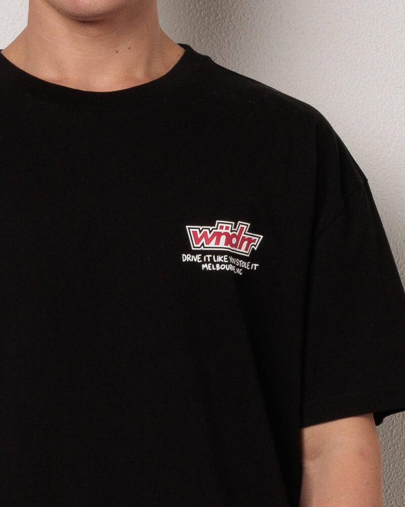 Wndrr Ripshift Box Fit T-Shirt for Mens