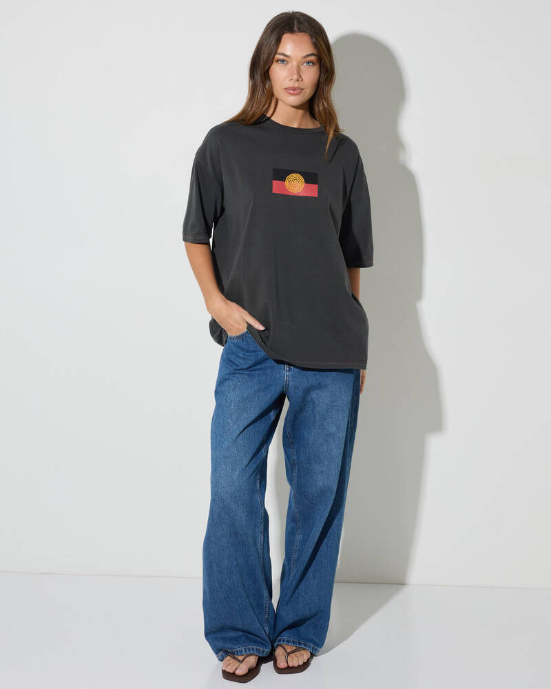 Billabong Otis Flag Oversized T-Shirt for Womens