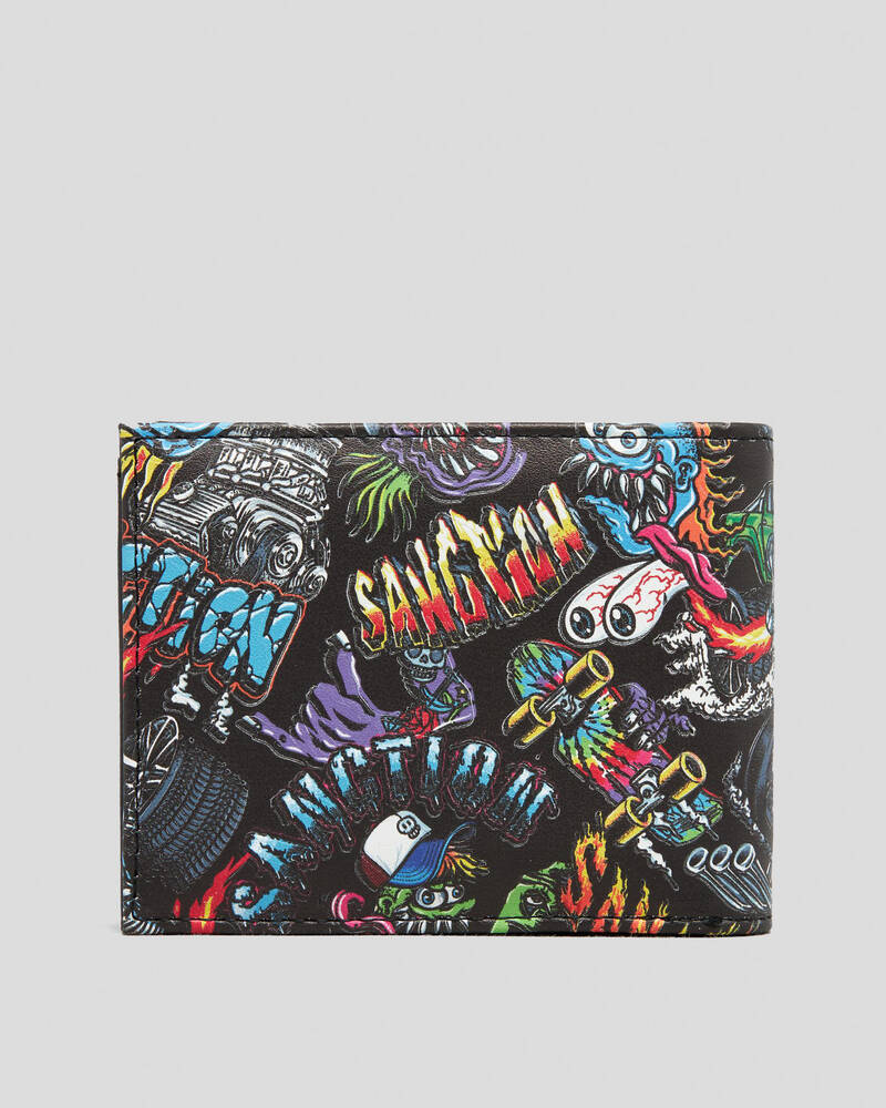 Sanction Fireball PU Wallet for Mens