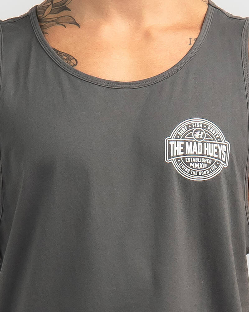 The Mad Hueys Huey Life Singlet for Mens
