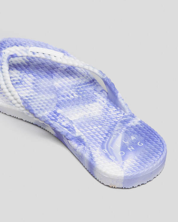 Billabong Girls' Kicks Marble Thongs for Womens