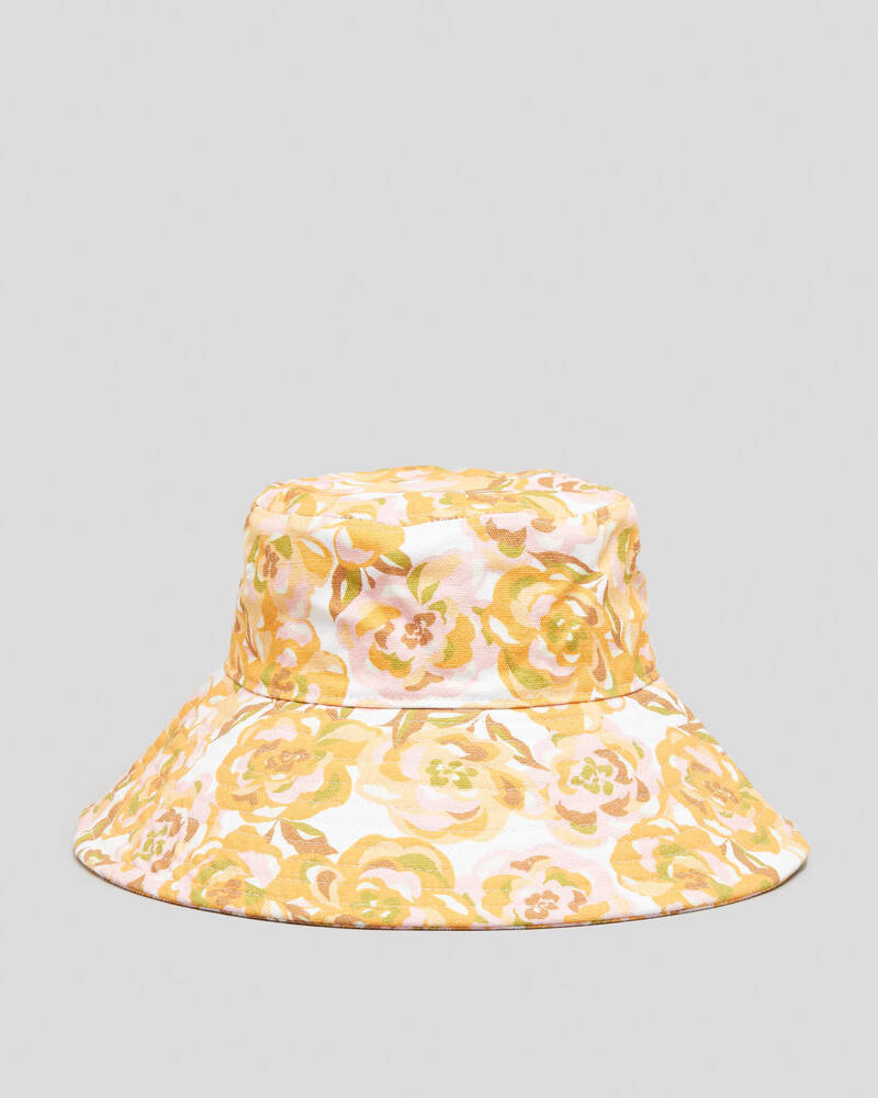 Rhythm Mimosa Floral Bucket Hat for Womens
