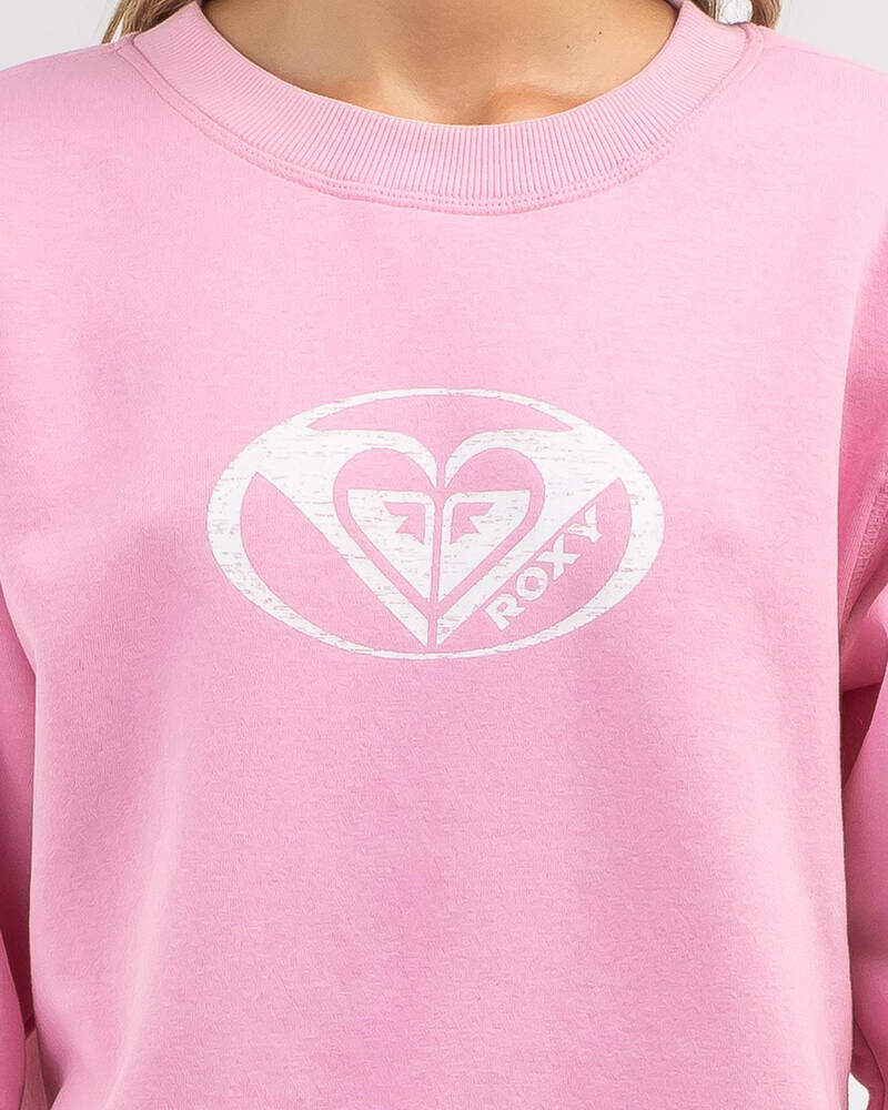 Roxy Surf Stoked Crewneck Sweatshirt for Womens