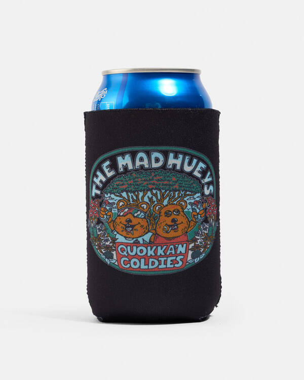 The Mad Hueys Quokkan Coldies Stubby Cooler for Mens
