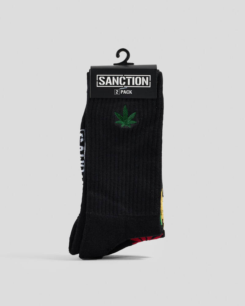 Sanction Plantlife Socks 2 Pack for Mens