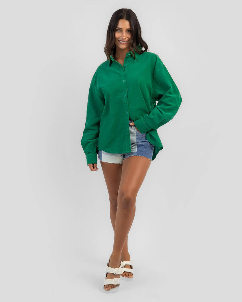 Rusty Tammy Cord Shirt for Womens