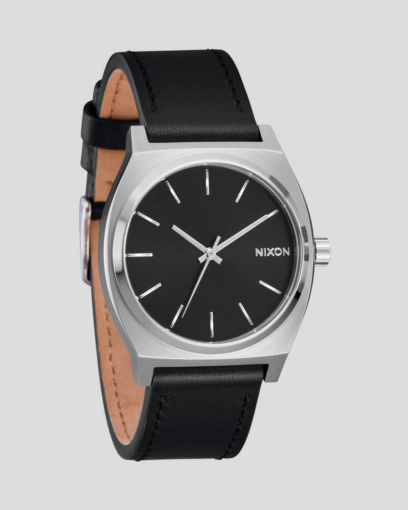 Nixon Time Teller Leather Watch for Mens