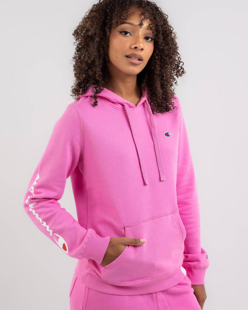 Champion Script Hoodie for Womens