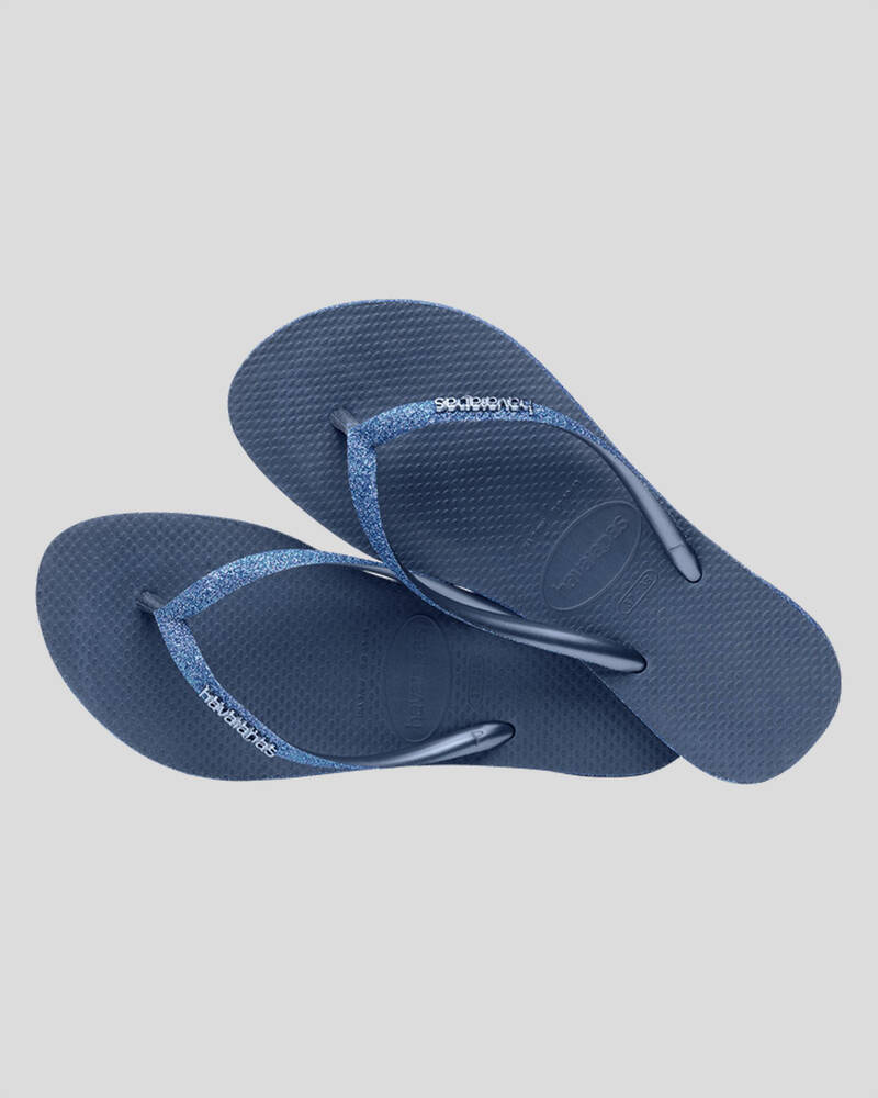 Havaianas Slim Sparkle Thongs for Womens