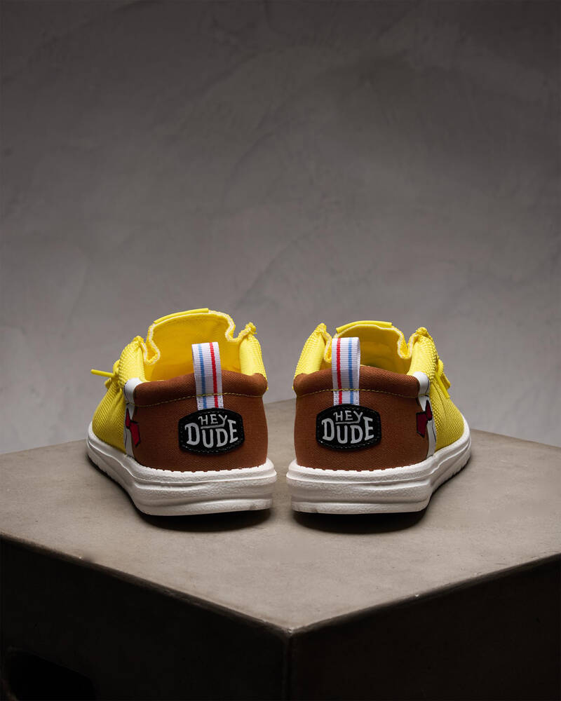 HEYDUDE Wendy Funk Spongebob Shoes for Womens