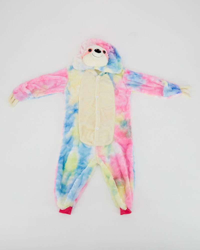 Miscellaneous Toddlers' Sloth Rainbow Onesie for Unisex