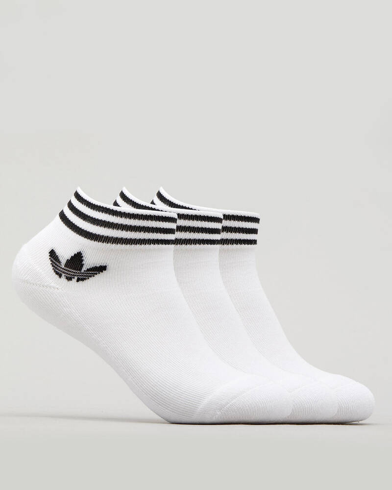 Adidas Junior Boys' Trefoil Ankle Socks for Mens image number null