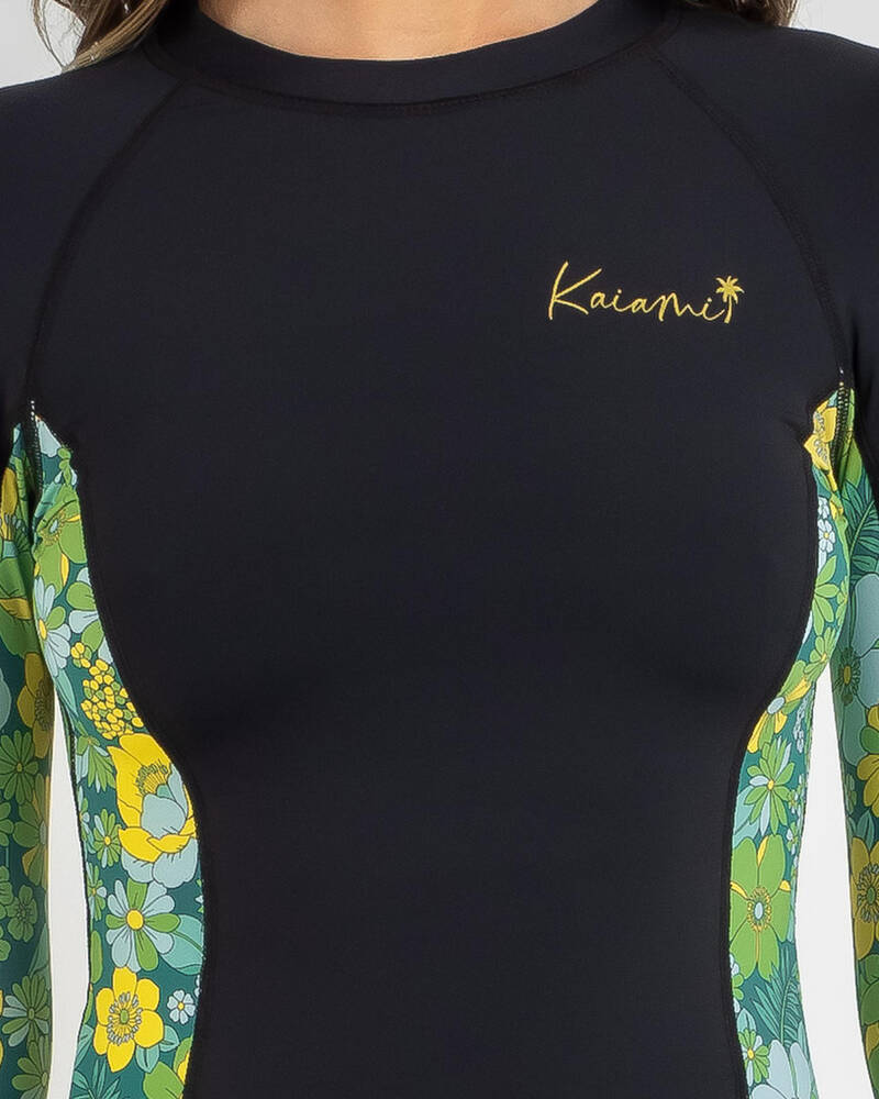 Kaiami Rory Long Sleeve Rash Vest for Womens