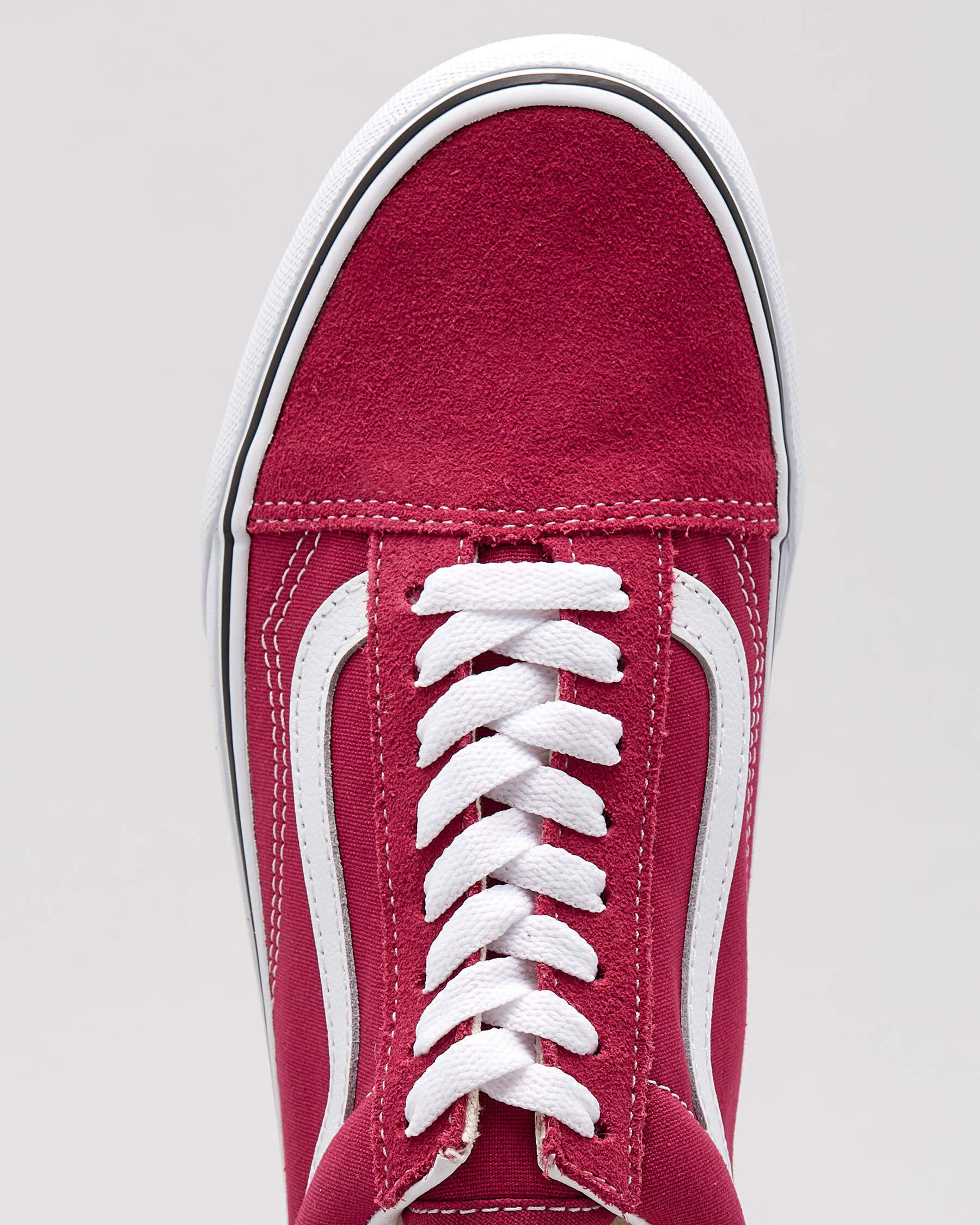 vans old skool dry rose & true white womens shoes
