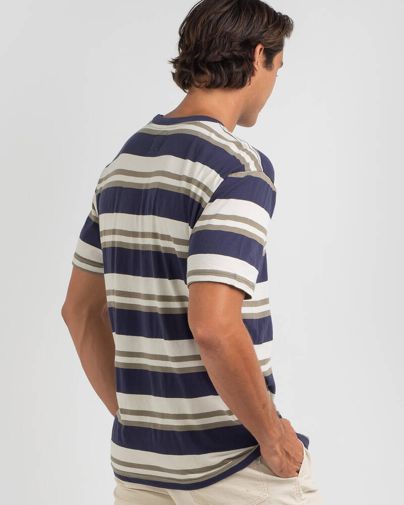 RVCA Curtis Stripe II T-Shirt for Mens