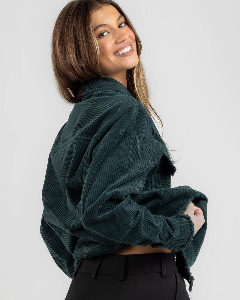 Mooloola Taylor Cord Shacket for Womens