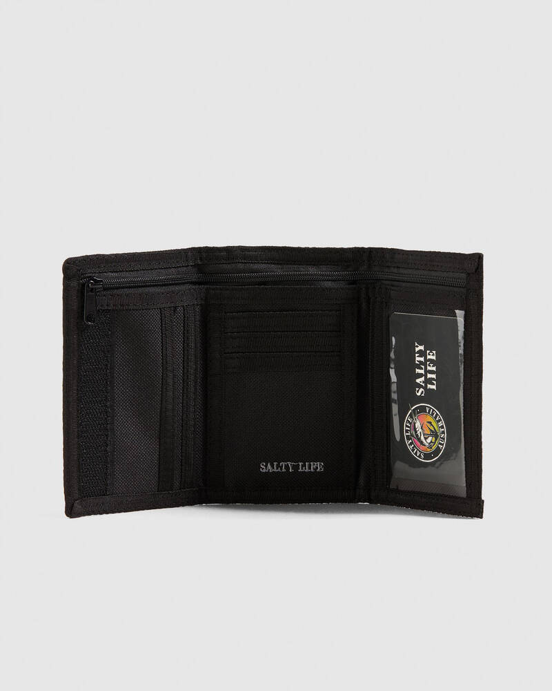 Salty Life Curse Trifold Wallet for Mens