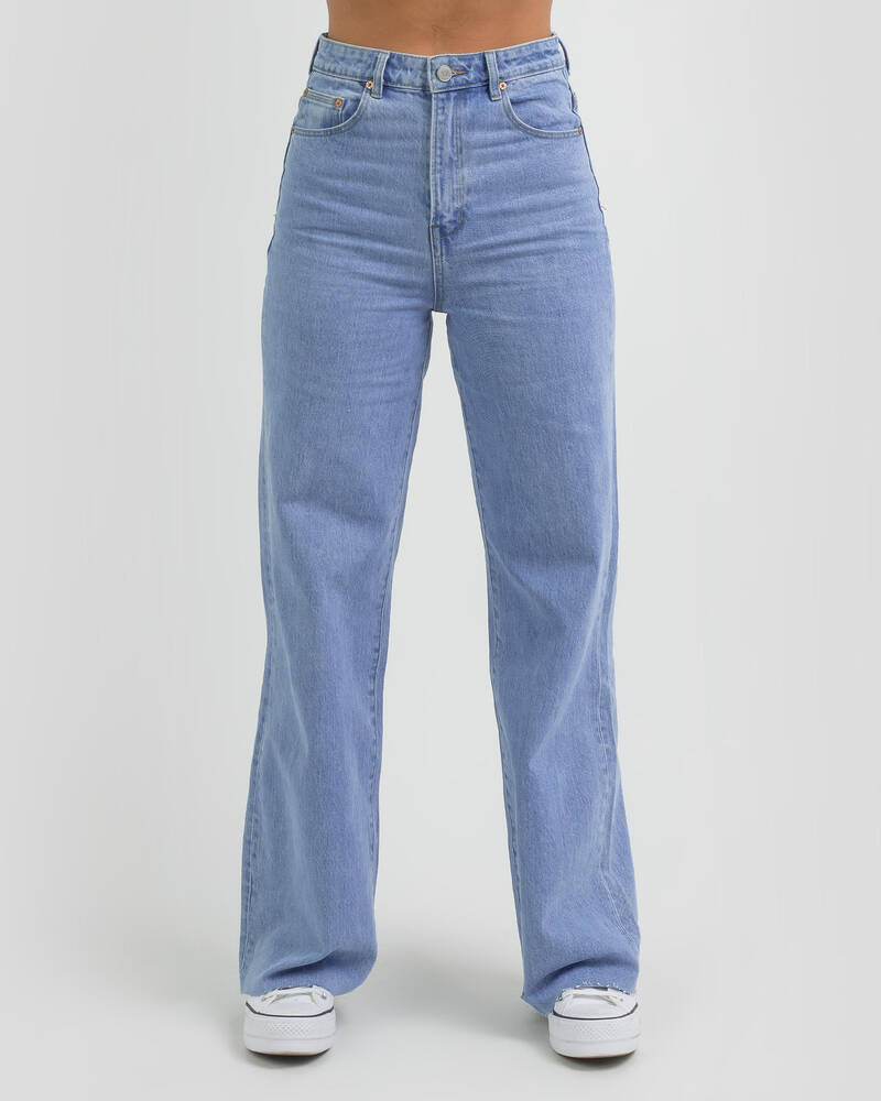 Ziggy Denim Hi Mum Wide Jeans for Womens