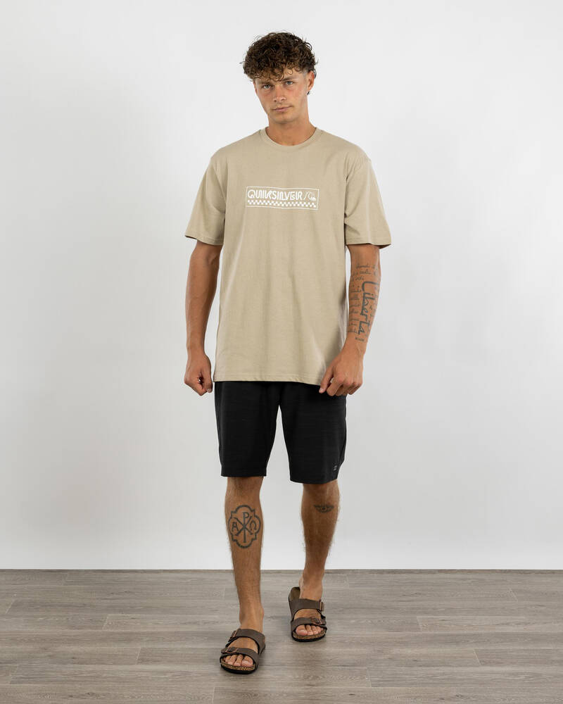 Quiksilver Bubble Check T-Shirt for Mens