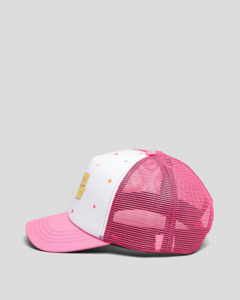 Santa Cruz Girls' Bubble Stack Trucker Cap for Womens