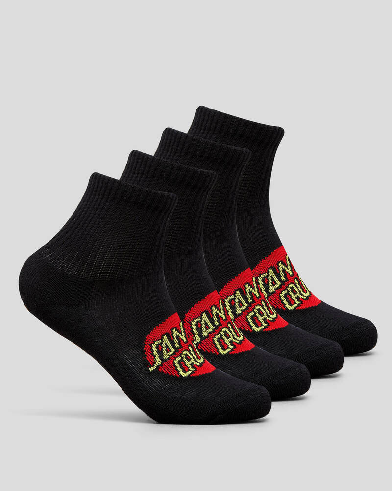 Santa Cruz Junior Boys' Classic Dot Mid Socks for Mens