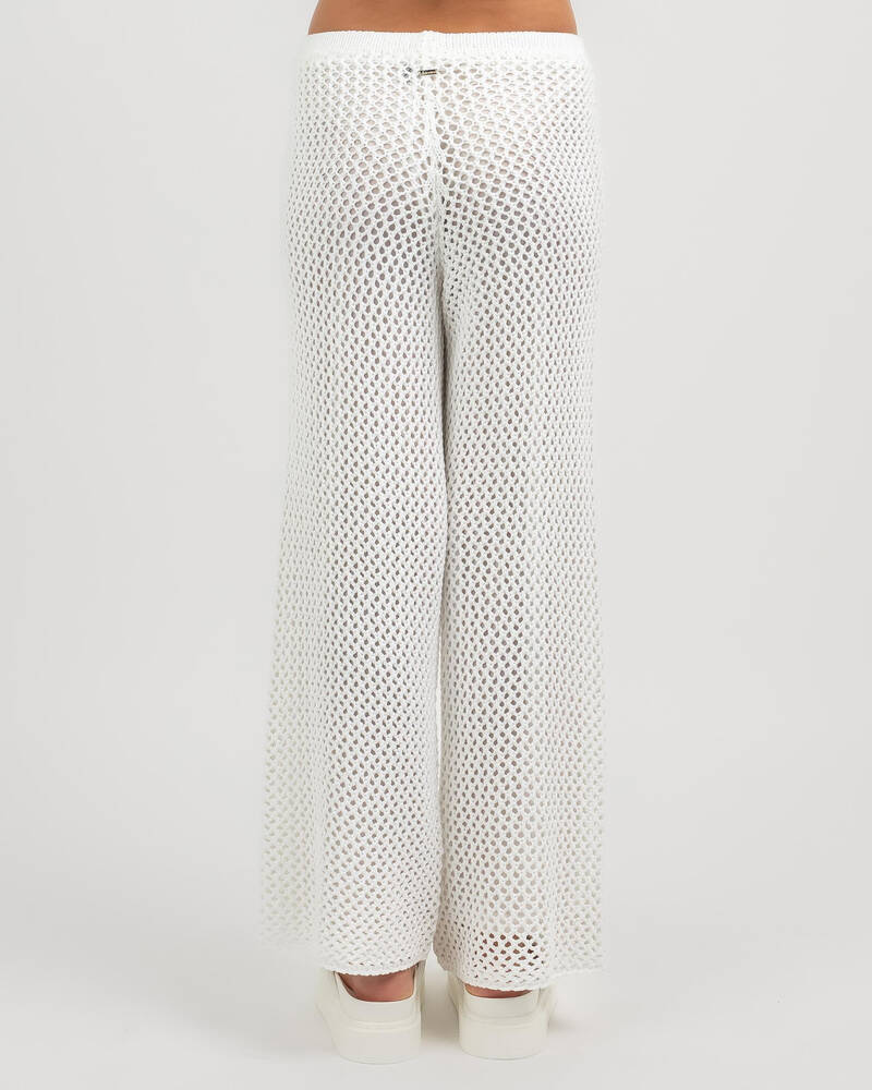 Ava And Ever Girls' Tasmin Crochet Lounge Pants for Womens