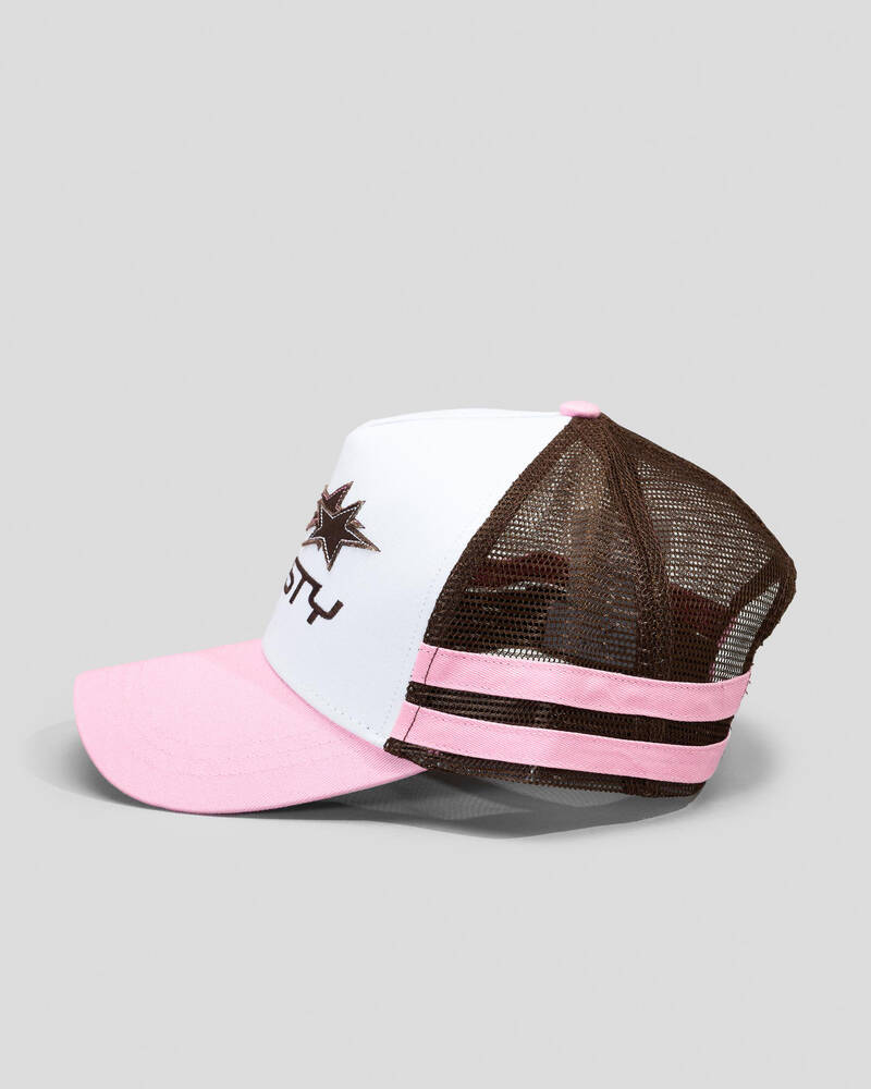 Rusty Super Star Trucker Cap for Womens