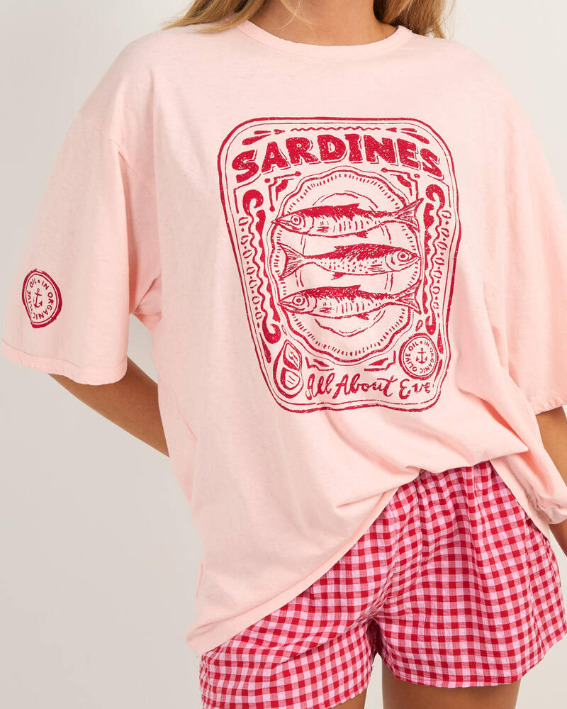 All About Eve Skipper Oversized T-Shirt for Womens