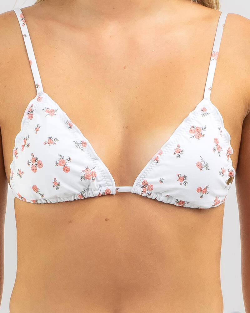 Kaiami Birdie Triangle Bikini Top for Womens