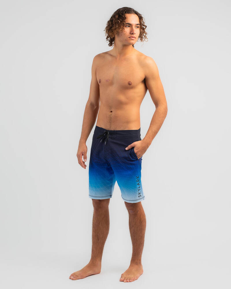 Skylark Detected Board Shorts for Mens