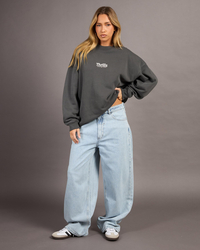 Thrills Road To Paradise Cocoon Panel Crew Sweatshirt for Womens image number null