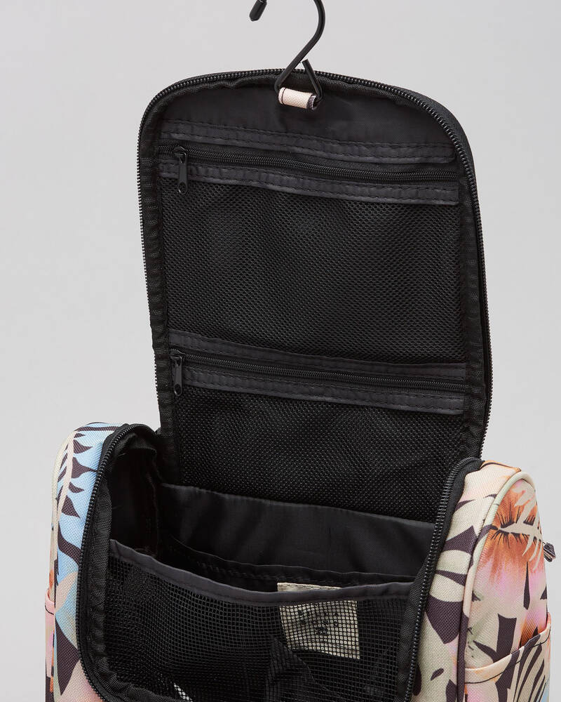 Billabong Travel Beauty Makeup Case for Womens