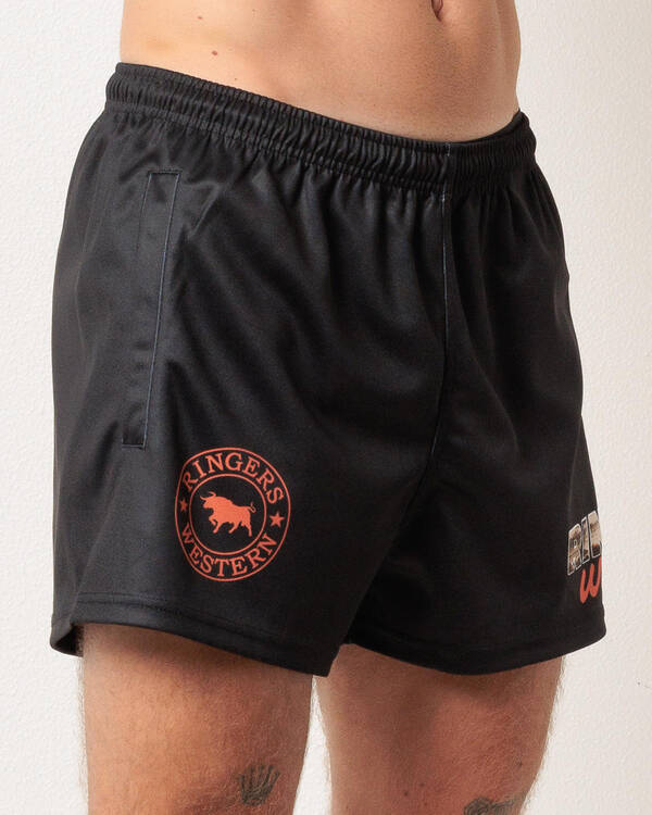 Ringers Western Yarded Footy Shorts for Mens