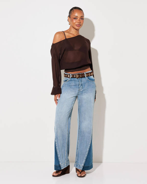 Ava And Ever Alice Off Shoulder Top for Womens