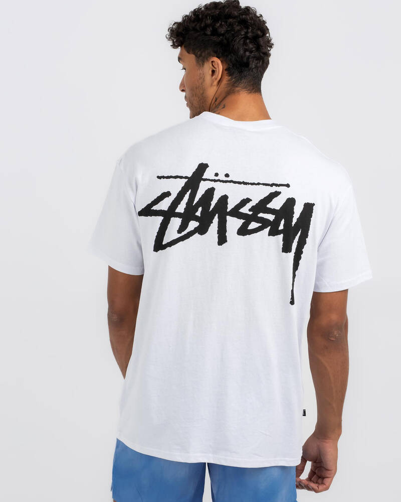Stussy Bigger Stock T-Shirt for Mens